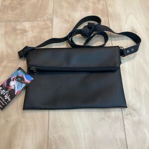 Vegan leather fold-over/crossbody bag by Better Way